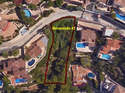 Revente - Building plot -
Moraira - Benimeit