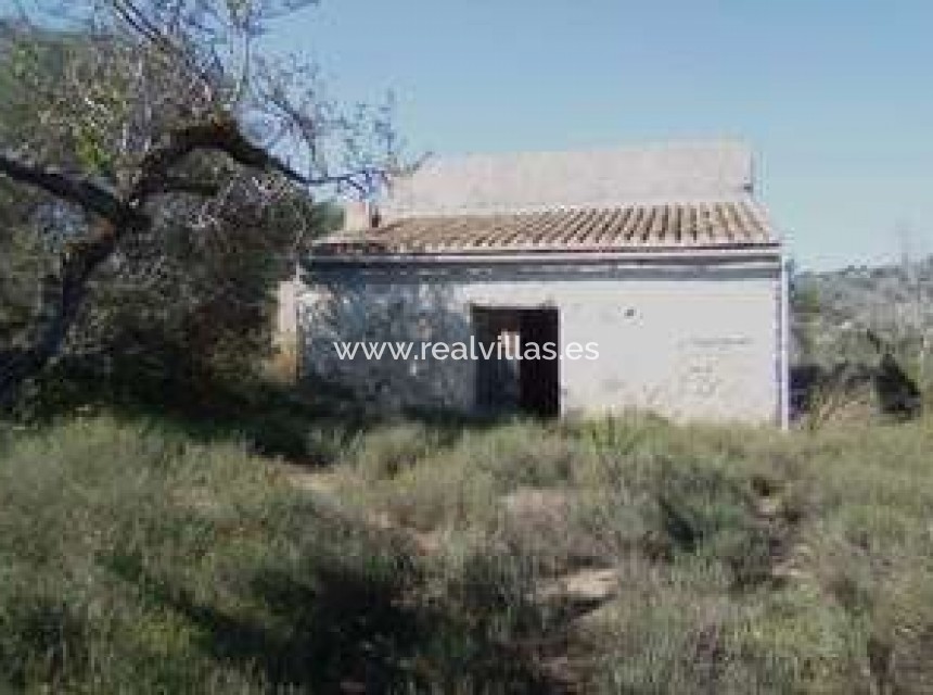 Revente - Rustic plot -
Benissa - Canor