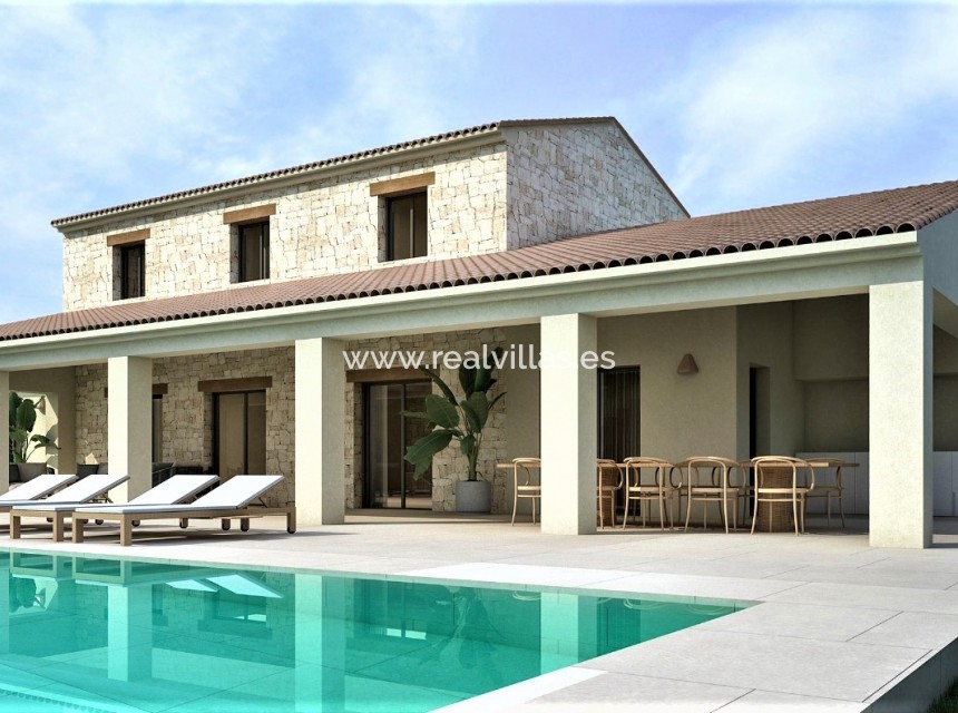 Revente - Villa -
Moraira - Benimeit