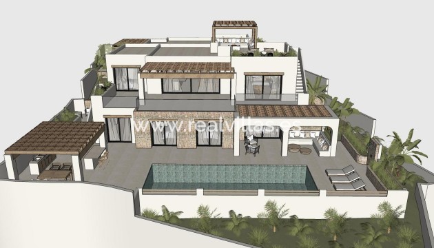 villa under construction - Nueva construcción  - Moraira - Moraira