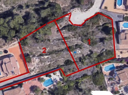 Revente - Building plot -
Moraira - Benimeit